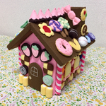 お菓子の家  フェルト★香★ままごと