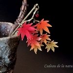紅葉(もみじ)の簪《枝つき》