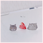 再販✴︎ラブリー猫ピアス