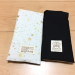 エルゴ用よだれパッド・リバーシブル universeW×ブラック
