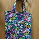 リバティ  スモールペインターズミドー  ペタンコ手提げ