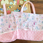 入園入学２点セット ゆめかわ ピンクユニコーン柄