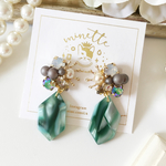Swarovski bijou♡marble Green
