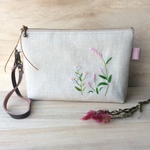 刺繍ポーチ｜inutade・nogiku｜ストラップ付き