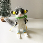 スキーなショウガラゴちゃん⛷