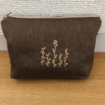 【限定1点物！】刺繍ポーチ