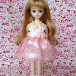 サーモンピンク ミニ☆リカちゃんサイズ 