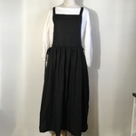 エプロンスカート(黒)