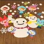 再販  壁面飾り 雪の妖精 3