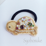 黄色かめさん♡ヘアゴム