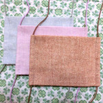 フラットマスクL 3枚セット 大人用 杢無地 カラフルゴム 1229