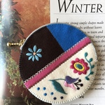 🌷felt de patchwork🌷コインケース