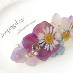 purple mix barrette （ラプンツェル）