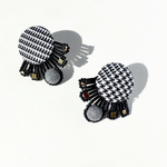 glen check ブラック マニッシュ グレンチェック 金属アレルギー対応