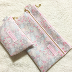輸入リバティ ミシェル パステル ポーチセット