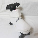 犬服 　パーカー（袖なし）♪　ホワイト
