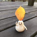 プチ埴輪一輪挿し