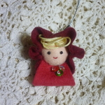 フェルトの小人ストラップ