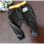 【100size】サルエルパンツ☆BROWN