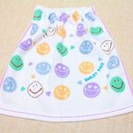 タオルエプロン　にこちゃん紫