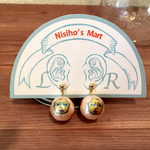 【Nisiho's Mart_ピアス/イアリング】moon×ピンクパール