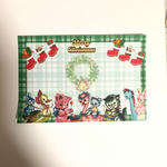 デザインメモ♡レトロアニマルのMerry Christmas♡バラ ２０枚セット  217