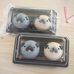 パグ饅頭２個入 パック