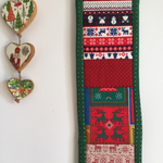 クリスマスリバーシブルタペストリー