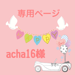acha16様専用ページ