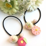 クレイ和菓子ヘアゴム2個セット