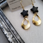 black star*雫ピアス*
