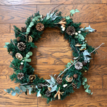 アンティーク クリスマスリース