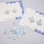 雨の日の紫陽花 ✽.｡.:*・ﾟピアス.:*・ﾟ