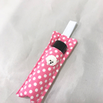 ちびビションチャーム付き　リップクリームホルダー 