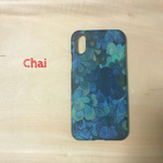  No.234  受注製作 新柄 リバティ エメラルド・ベイ グリーン iPhoneケース