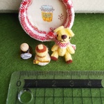 ペットボトルキャップ・ベア（ホットケーキ）