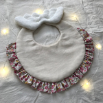 天使の羽スタイ☆ピンク(お名前刺繍代込み)