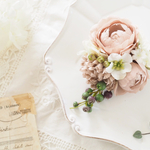 メリンダローズとベリーのコサージュ　*antique　pink*