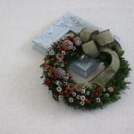 * forest wreath * natural