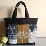 M☆ミナペルホネン ハンドメイドbag👜パッチワーク ⑥