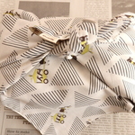 【sale】ロバとペンギン×チェック柄　お弁当包み