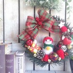 milkymam様専用　クリスマスリース2点セット