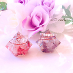 【送料無料】メモリーオイル入りお守りサポートのジュピター オルゴナイト、リングスタンド/アメジスト