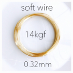 【1m】14KGF♡0.32mm  ソフトワイヤー 28ゲージ