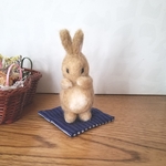 羊毛フェルト　うさぎ