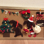Nさまオーダー品 ★ダックスちゃんのクリスマス★