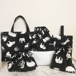 裏地もかわいい❤︎入園入学5点セット【サファリパーク】