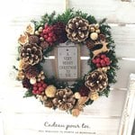 クリスマス 〜ゴールド木ノ実のクリスマスリース〜