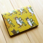 名刺・カードケース　なかよし？（イエロー）
