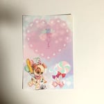 デザインメモ♡淡〜い…ゆめかわなレトロアニマル♡ バラ 20枚セット